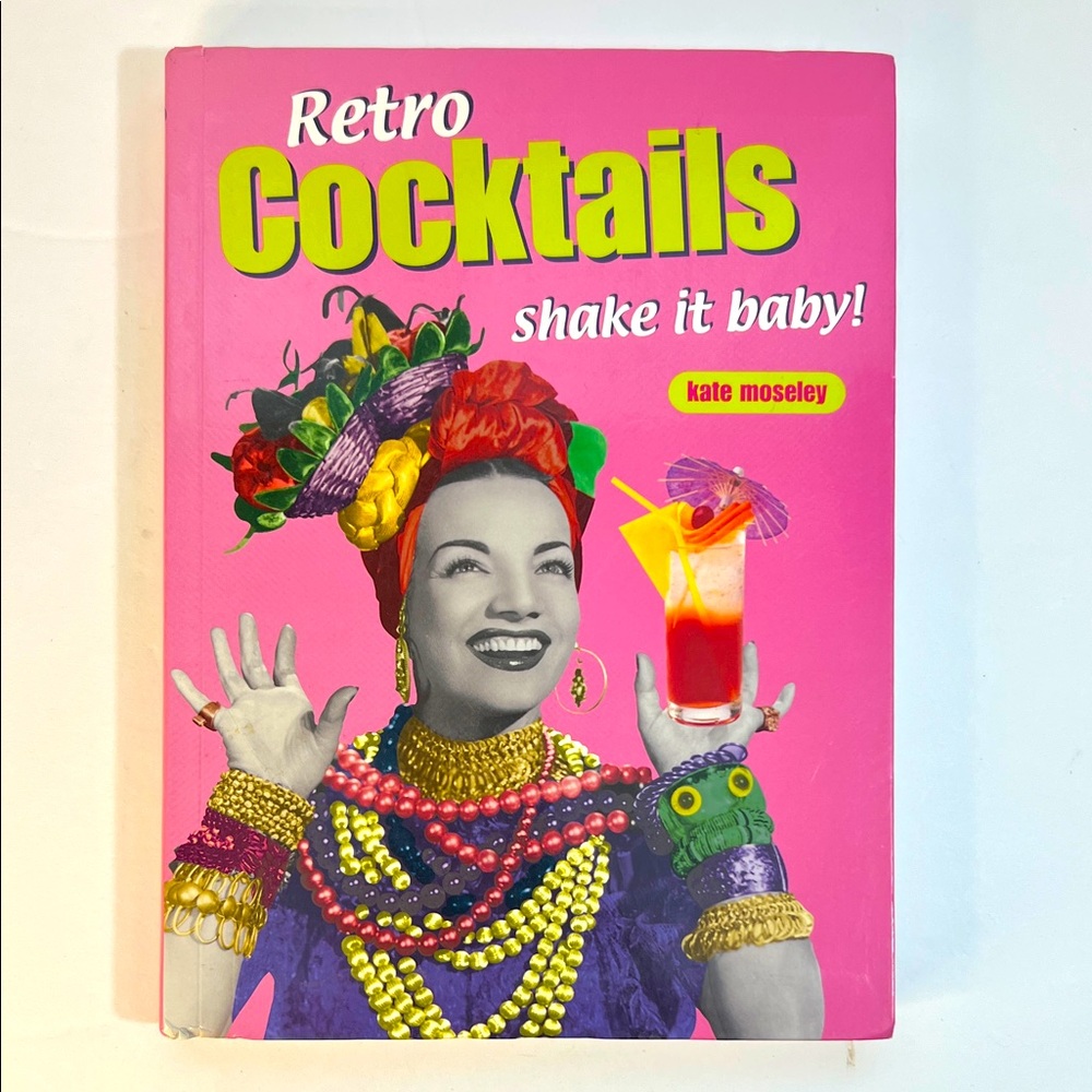 Cocktail Recipe Book with a Vintage Vibe